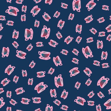 Kahve ya da çay Dikişsiz desen bardak.