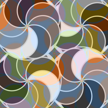 soyut geometrik renk desenli vektör çizimi