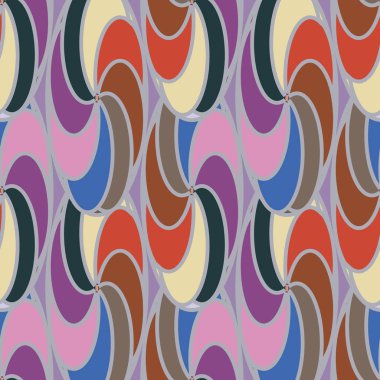 soyut geometrik renk desenli vektör çizimi