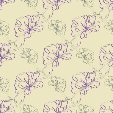 Çok renkli yay ve kurdeleler parlak seamless modeli.