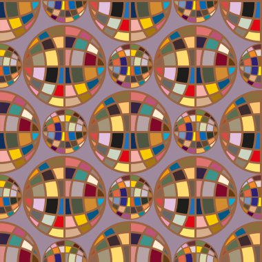 Renk seamless modeli ile işbirliği dünya küre.