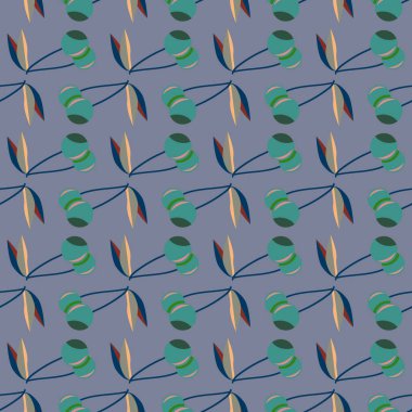 kiraz seamless modeli. Tekstil Ambalaj ve duvar kağıtları için iyi.