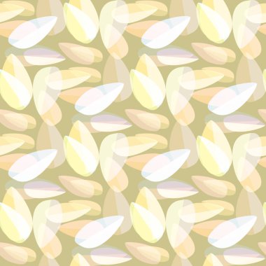 Parlak arka plan Dikişsiz desen çok renkli yapraklarda.