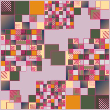 soyut geometrik renksiz desen