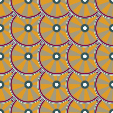 soyut geometrik renk desenli vektör çizimi