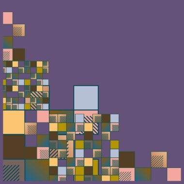 soyut geometrik renksiz desen