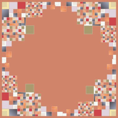 soyut geometrik renksiz desen