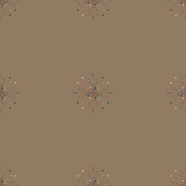 Vintage seamless modeli, vektör çizim 