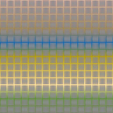 Metal ızgara Dikişsiz desen vektör çizim.