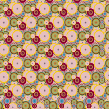 Daireler, arka plan ile soyut geometrik seamless modeli