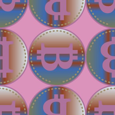 bitcoins parlak parlak pahalı sikkeleri ile Seamless modeli 