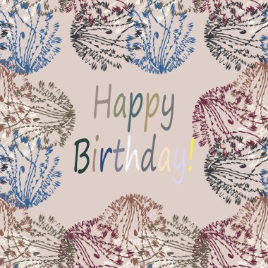 Soyut zentangle sanat oyma kart tasarımı doodle ile parlak renklerde ilham.