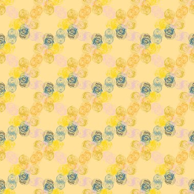 Soyut renkli seamless modeli, arka plan