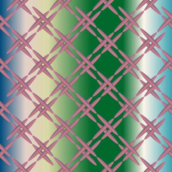 Illustration Vectorielle Motif Sans Couture Grille Métallique — Image vectorielle