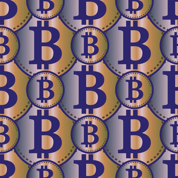 bitcoins parlak parlak pahalı sikkeleri ile Seamless modeli 