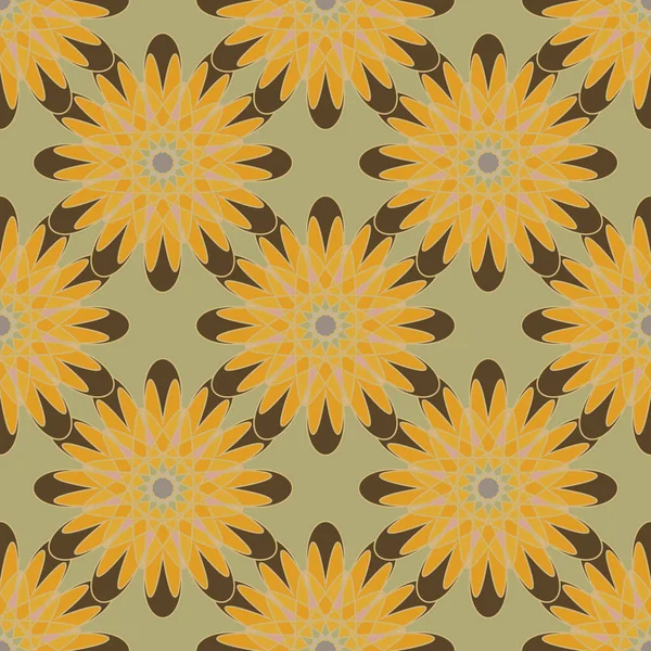  soyut çiçek geometrik Dikişsiz desen arka planı için