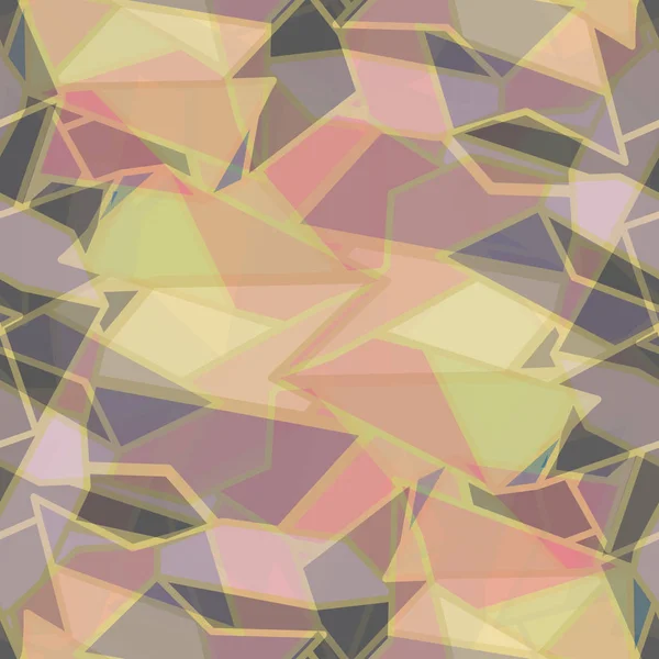 Abstract Geometrisch Kleurrijk Naadloos Patroon Voor Achtergrond — Stockvector