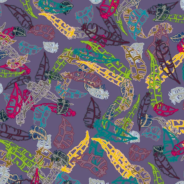 Tüyler, vektör çizim ile zemin 