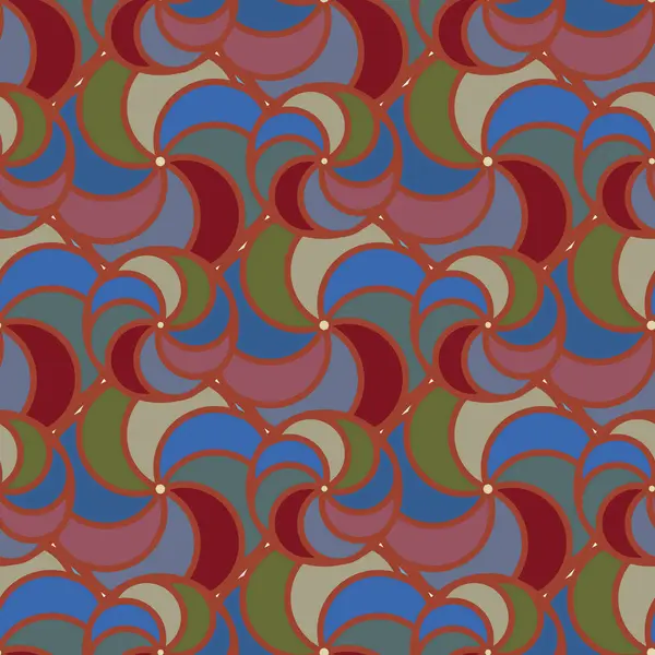 soyut geometrik renk desenli vektör çizimi