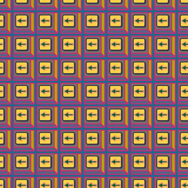 Ok düğmeleri ile Dikişsiz soyut desen