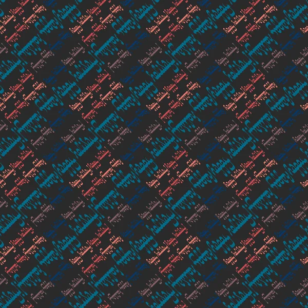 Arapça metin mutlu tatil çok renkli seamless modeli.