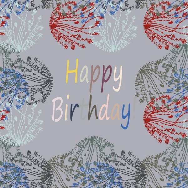 Soyut zentangle sanat oyma kart tasarımı doodle ile parlak renklerde ilham.