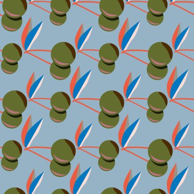 kiraz seamless modeli. Tekstil Ambalaj ve duvar kağıtları için iyi.