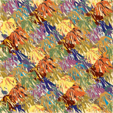 Soyut renkli seamless modeli, arka plan