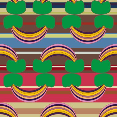 Gökkuşağı seamless modeli. Gökkuşağı Dizayn Tekstil, iç tasarım, keten, vb için. Şirin soyut çocuklar arka plan.