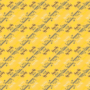 Arapça metin mutlu tatil çok renkli seamless modeli.