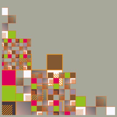 soyut geometrik renksiz desen