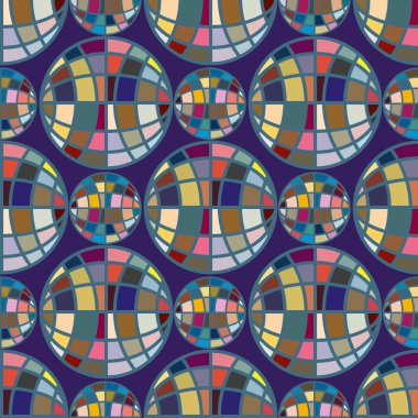 Renk seamless modeli ile işbirliği dünya küre.