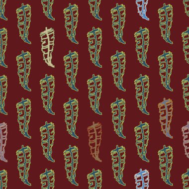 Tüyler, vektör çizim ile zemin 