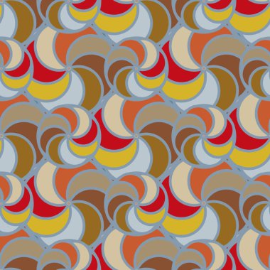 soyut geometrik renk desenli vektör çizimi