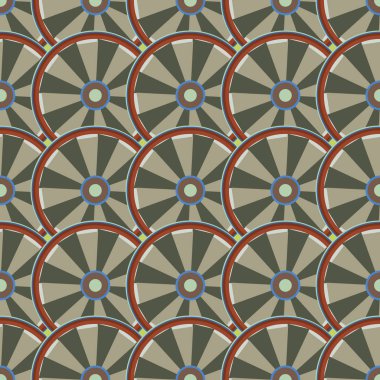 soyut geometrik renk desenli vektör çizimi