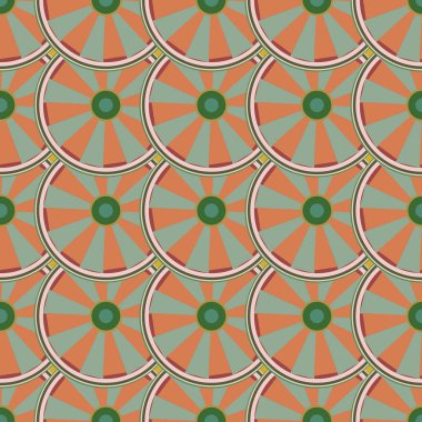 soyut geometrik renk desenli vektör çizimi