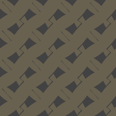 Soyut hasır geometrik seamless modeli. Vektör çizim 