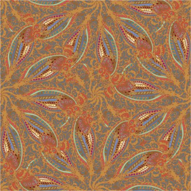 Soyut renkli Dikişsiz desen arka planı için. 