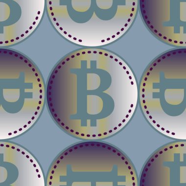 bitcoins parlak parlak pahalı sikkeleri ile Seamless modeli 