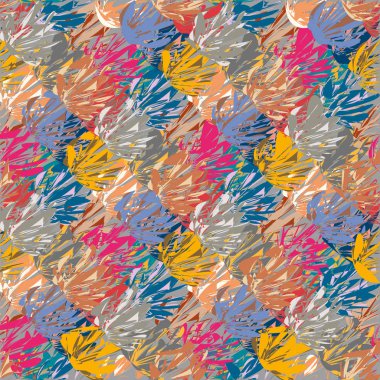 Soyut renkli seamless modeli, arka plan