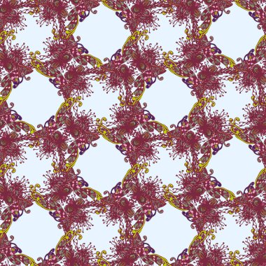 Soyut seamless modeli el yapımı doodle ile yeni tasarım çalışmaları için