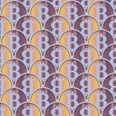 bitcoins parlak parlak pahalı sikkeleri ile Seamless modeli 