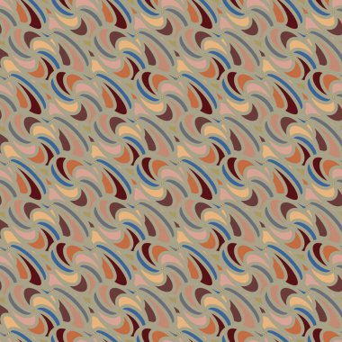 soyut geometrik renk desenli vektör çizimi