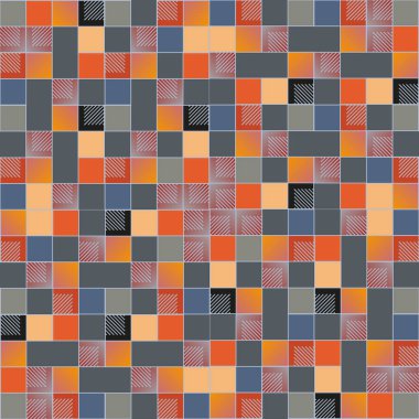 soyut geometrik renksiz desen