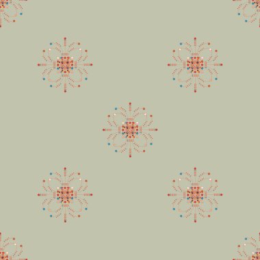 Vintage seamless modeli, vektör çizim 