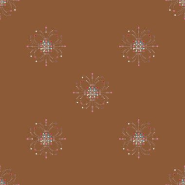 Vintage seamless modeli, vektör çizim 