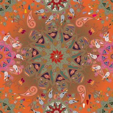 Arkaplan için soyut geometrik renkli desen. vektör illüstrasyonu 