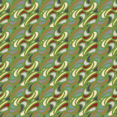 soyut geometrik renk desenli vektör çizimi