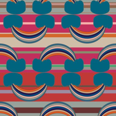 Gökkuşağı seamless modeli. Gökkuşağı Dizayn Tekstil, iç tasarım, keten, vb için. Şirin soyut çocuklar arka plan.