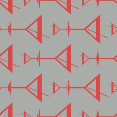 Tropik kokteyller renkli seamless modeli